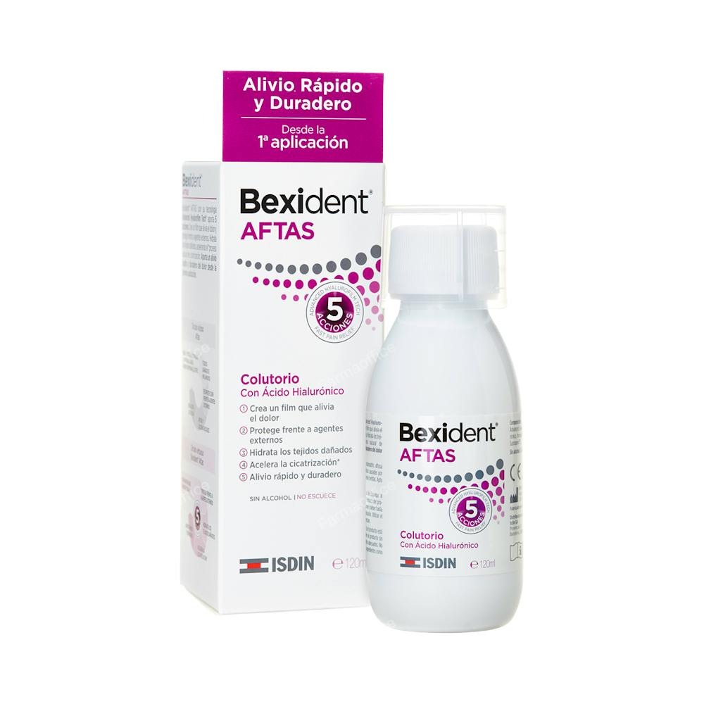Bexident Aftas Colut Bucal Prot 120 Ml
